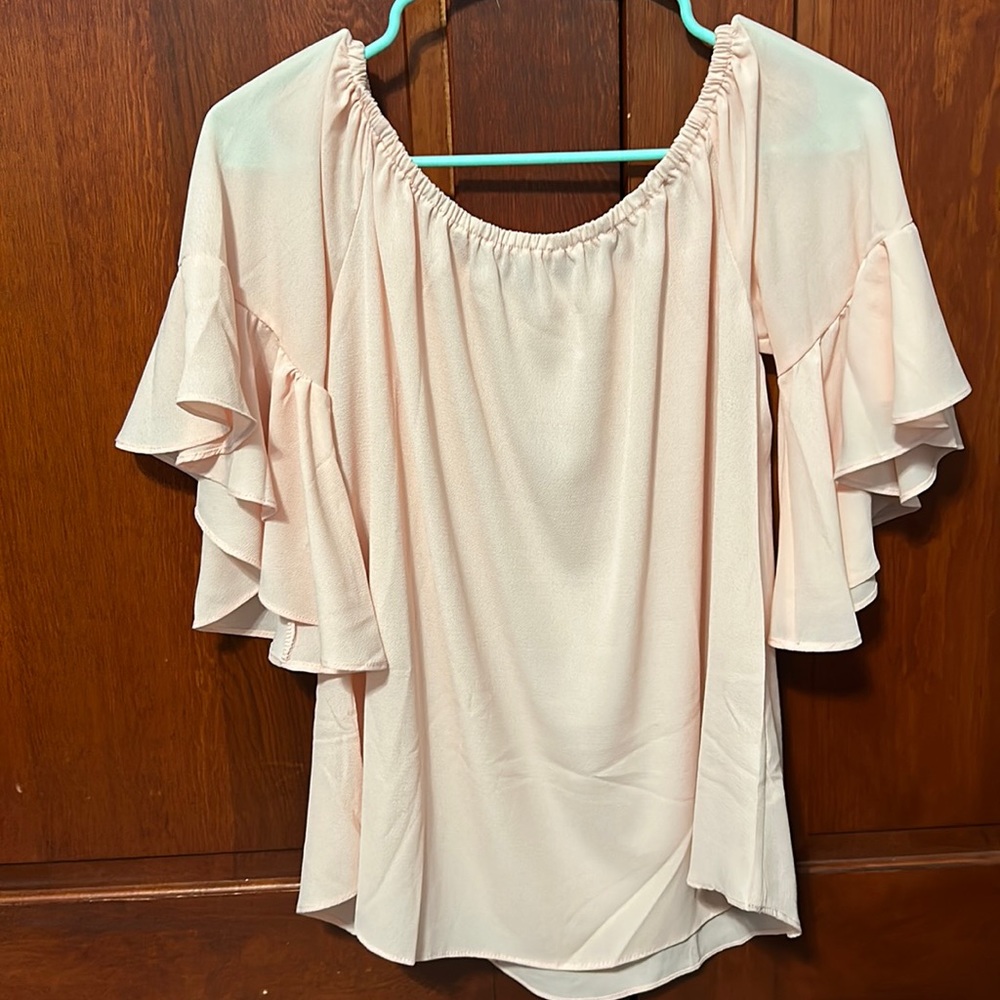 Pink blouse